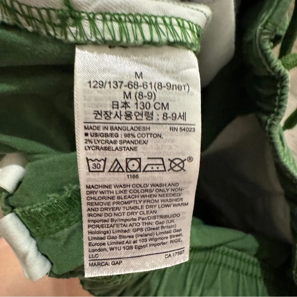 Boys Green Gap‎ Shorts M 8-9